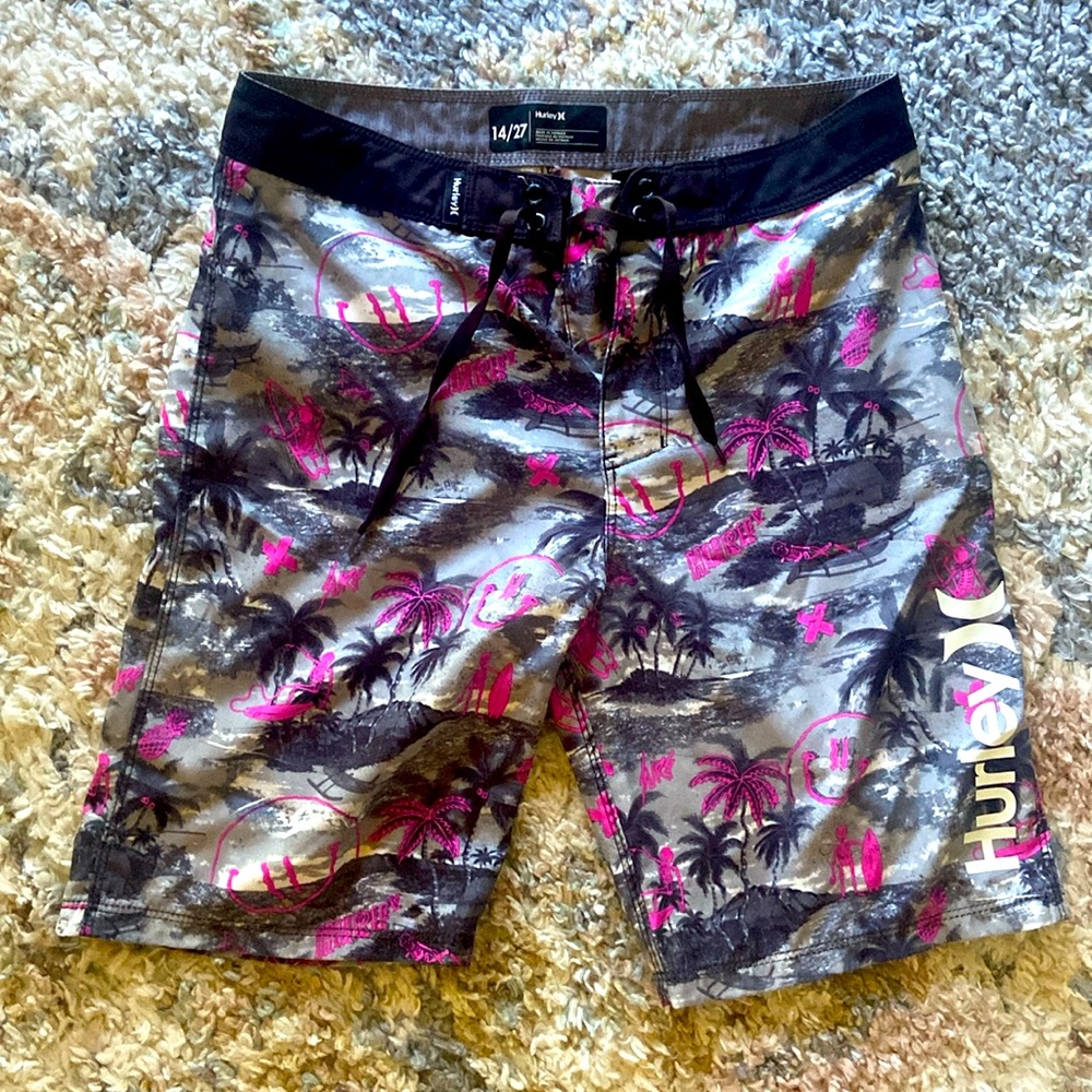 HURELY boys swim trunks
